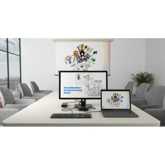 i-tec - Thunderbolt 3 Travel Dock Dual 4K Display with Power Delivery 60W + Universal Charger 77 W