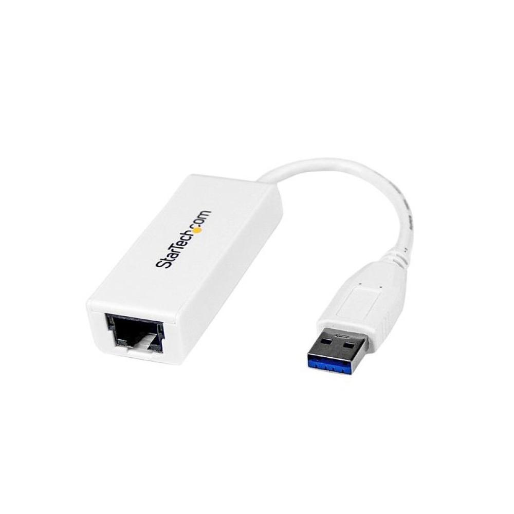 StarTech.com - Adaptador Tarjeta de Red Externa NIC USB 3.0 a Ethernet Gigabit de 1 Puerto - 1x RJ45 Hembra - 1x USBA - 10/100/1