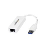 StarTech.com - Adaptador Tarjeta de Red Externa NIC USB 3.0 a Ethernet Gigabit de 1 Puerto - 1x RJ45 Hembra - 1x USBA - 10/100/1