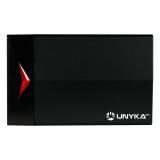 UNYKAch - UK 25303 Caja de disco duro (HDD) Negro 2.5"