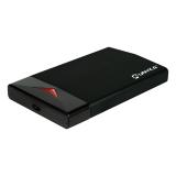 UNYKAch - UK 25303 Caja de disco duro (HDD) Negro 2.5"