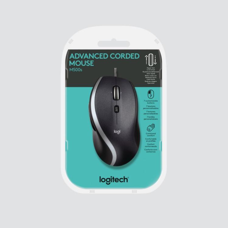 Logitech - 910-005784 ratón Oficina mano derecha USB tipo A Óptico 4000 DPI