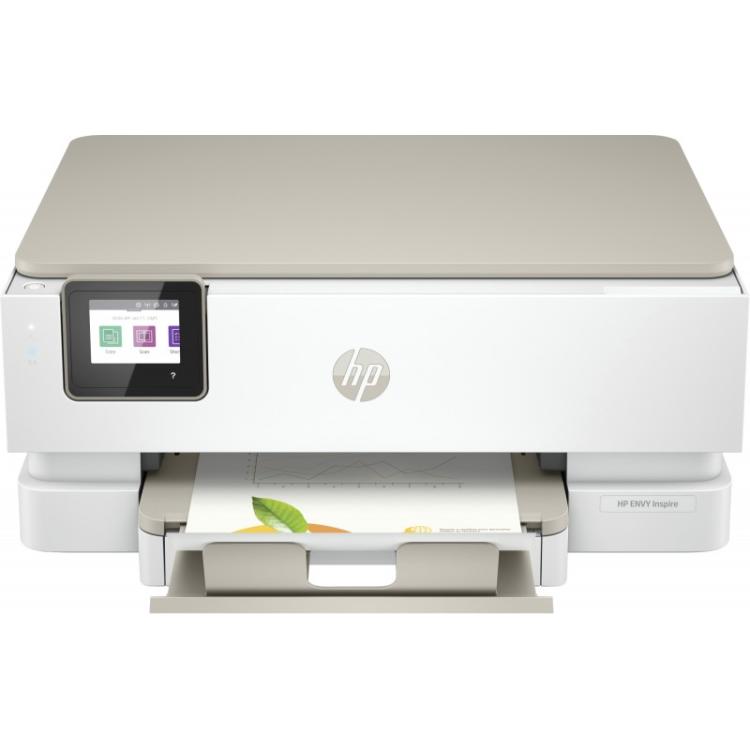 HP - ENVY Inspire 7220e Inalámbrico All-in-One Color Impresora, Instant Ink Fotocopiadora, escáner