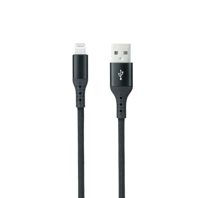 Nanocable - Cable Lightning a USB 2.0, Lightning/M -USB A/M, Negro, 1 m