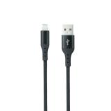 Nanocable - Cable Lightning a USB 2.0, Lightning/M -USB A/M, Negro, 1 m