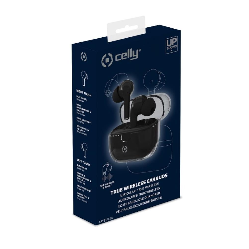 Celly - CLEAR Auriculares True Wireless Stereo (TWS) Dentro de oído Llamadas/Música USB Tipo C Bluetooth Blanco - CLEARWH