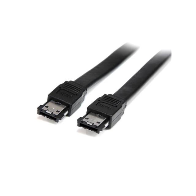 StarTech.com - Cable de 1,8m eSATA Externo Blindado - Macho a Macho