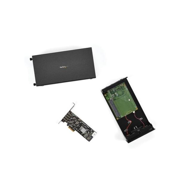 StarTech.com - Caja Chasis de Expansión Thunderbolt 3 a PCI Express con DisplayPort - PCI-E x16 - PCIe de 16 Hilos