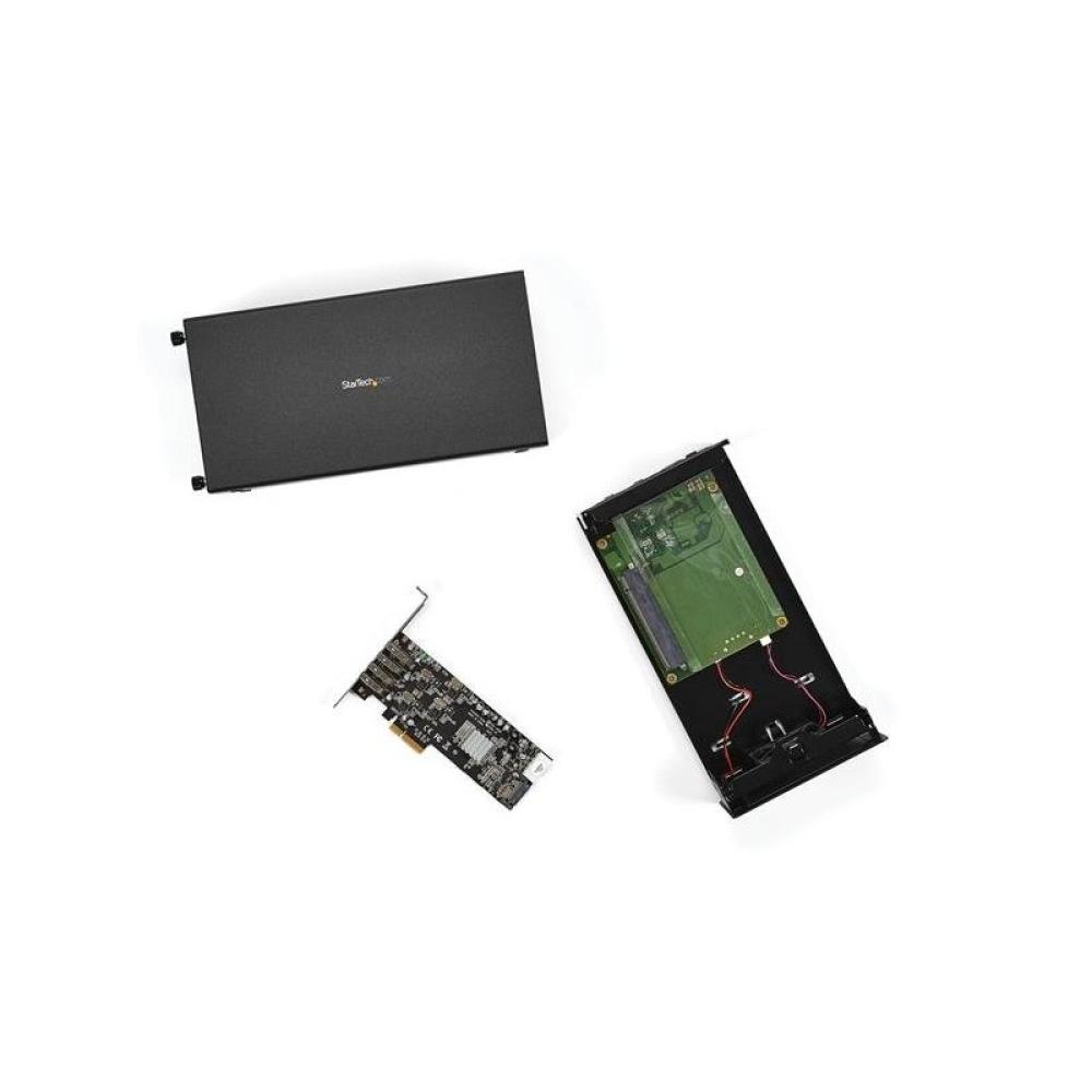 StarTech.com - Caja Chasis de Expansión Thunderbolt 3 a PCI Express con DisplayPort - PCI-E x16 - PCIe de 16 Hilos