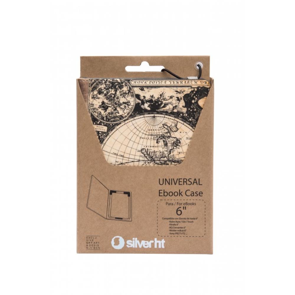 SilverHT - Funda Universal Travel para eBook de 6"