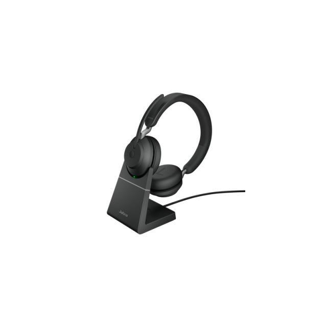 Jabra - Evolve2 65 Auriculares Inalámbrico Diadema Oficina/Centro de llamadas USB tipo A Bluetooth Base de carga - 26599-989-989