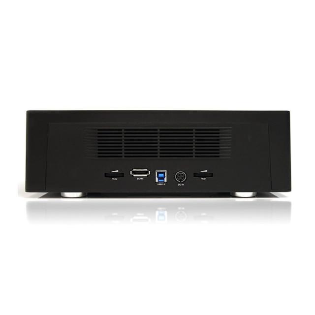 StarTech.com - Clonador Borrador Autónomo USB 3.0 / eSATA a SATA de 4 Bahías para Discos Duros y SSDs 1:3 - Docking Station - Sa
