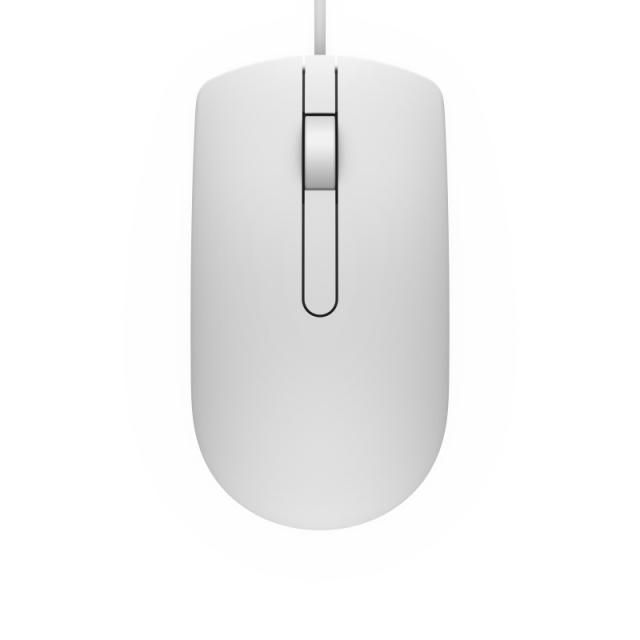 DELL - Ratón con cable - MS116 - blanco
