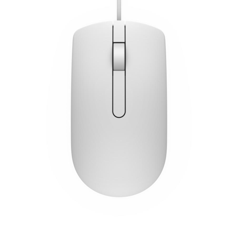DELL - Ratón con cable - MS116 - blanco