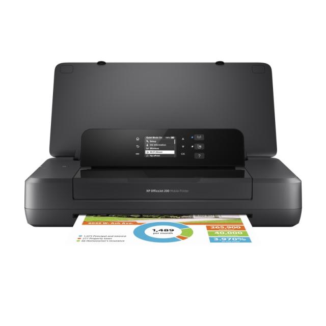 HP - Officejet 200 Mobile Inalámbrico Color Impresora