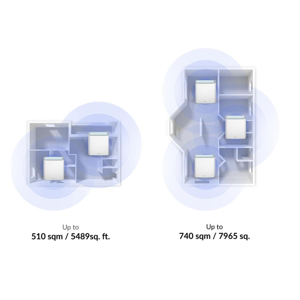 D-Link - EAGLE PRO AI AX3200 Doble banda (2,4 GHz / 5 GHz) Wi-Fi 6 (802.11ax) Blanco 2
