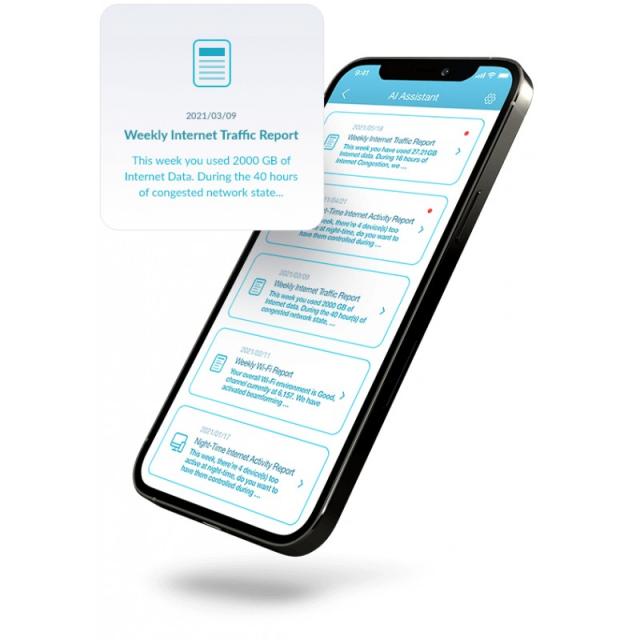 D-Link - EAGLE PRO AI AX3200 Doble banda (2,4 GHz / 5 GHz) Wi-Fi 6 (802.11ax) Blanco 2