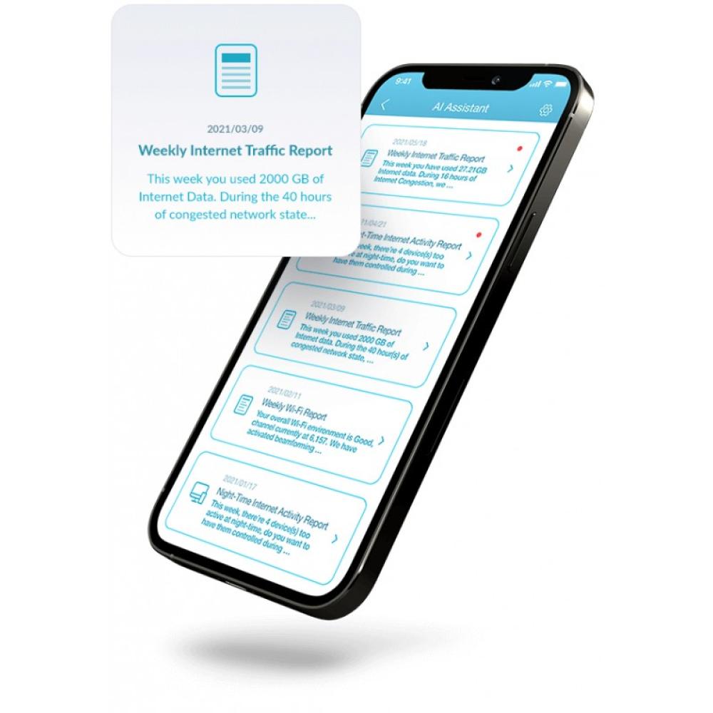 D-Link - EAGLE PRO AI AX3200 Doble banda (2,4 GHz / 5 GHz) Wi-Fi 6 (802.11ax) Blanco 2