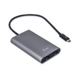 i-tec - Thunderbolt 3 Dual DP Video Adapter