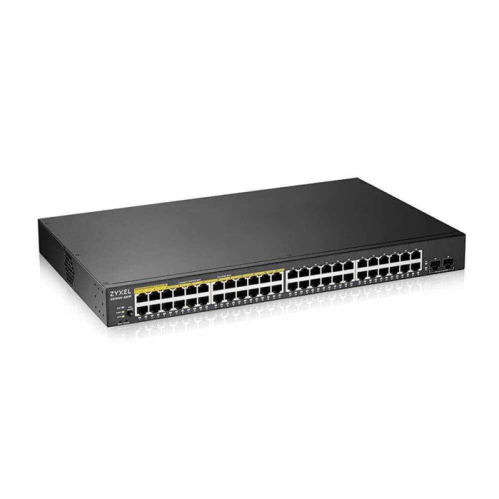 Zyxel - GS1900-48HPv2 Gestionado L2 Gigabit Ethernet (10/100/1000) Energía sobre Ethernet (PoE) Negro