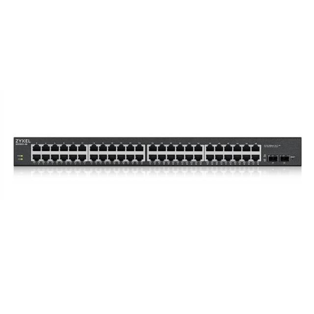 Zyxel - GS1900-48HPv2 Gestionado L2 Gigabit Ethernet (10/100/1000) Energía sobre Ethernet (PoE) Negro