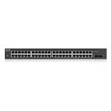 Zyxel - GS1900-48HPv2 Gestionado L2 Gigabit Ethernet (10/100/1000) Energía sobre Ethernet (PoE) Negro