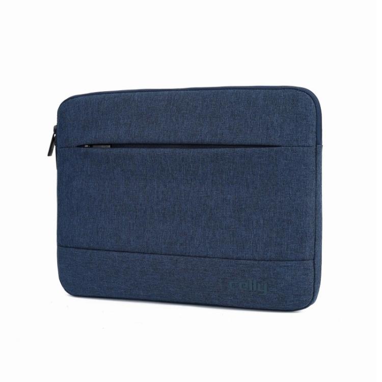 Celly - NOMADSLEEVEBL maletines para portátil 33 cm (13") Funda Azul