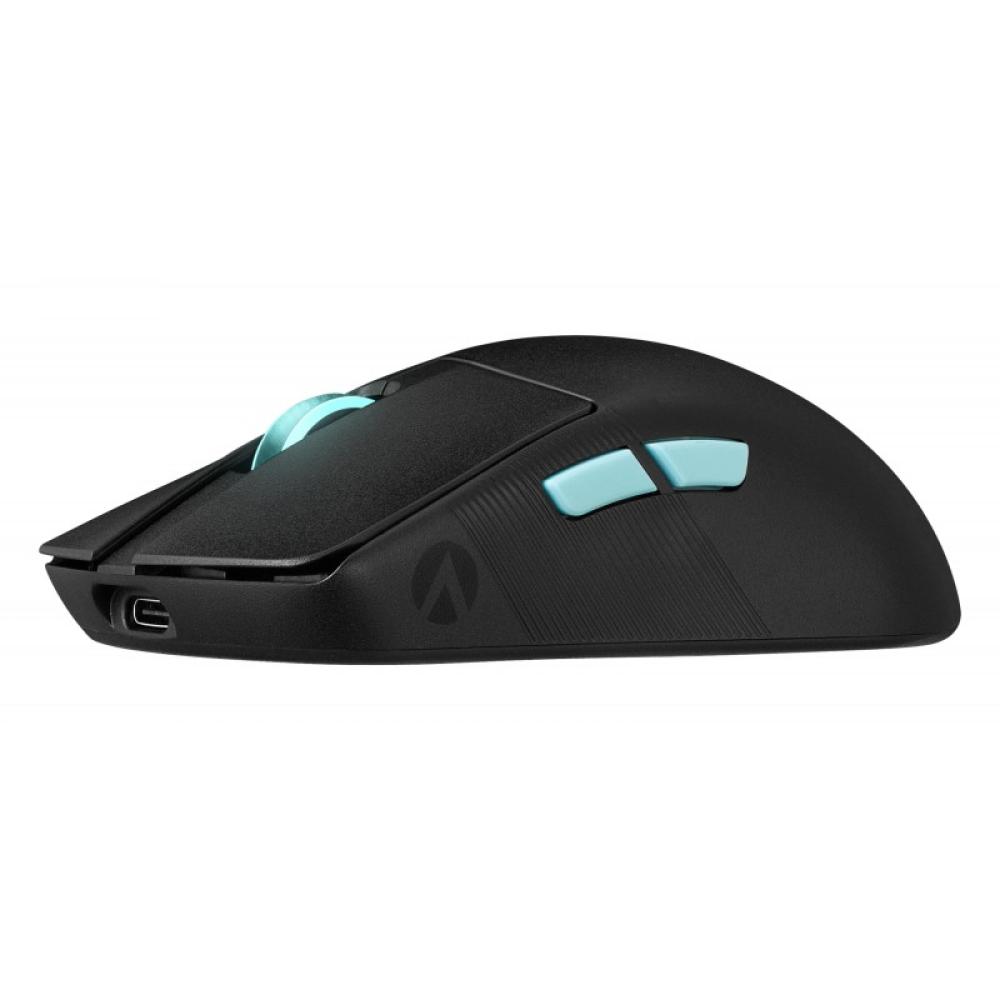 ASUS - ROG Harpe Ace Aim Lab Edition ratón Juego Ambidextro RF Wireless + Bluetooth + USB Type-A Óptico 36000 DPI