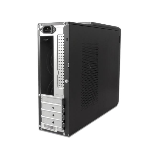 CoolBox - CAJA MATX SLIM T310 USB-C 3.2 GEN1 + MULTILECTOR SD FTE.B500GR-S 500W