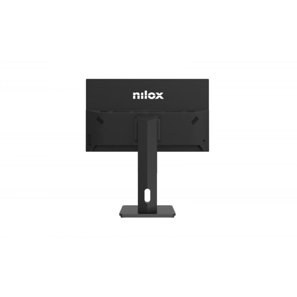 Nilox - Monitor de 24" Regulable, Full HD, HDMI, DP y VGA