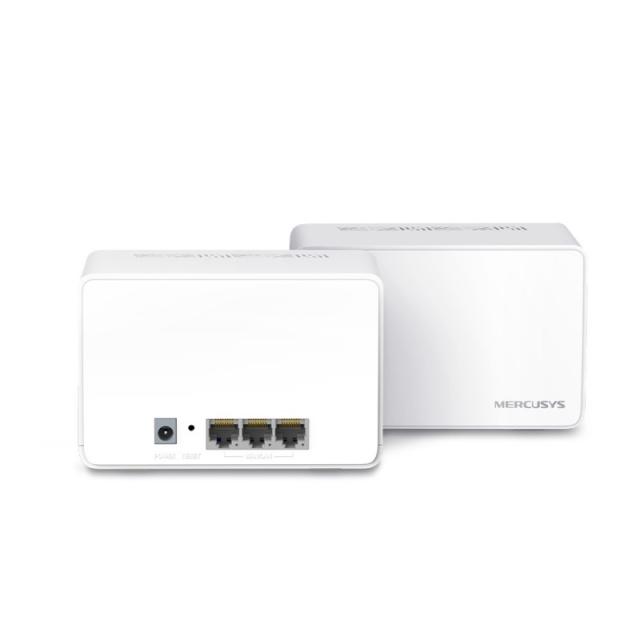 Mercusys - Halo H80X (2-pack) Doble banda (2,4 GHz / 5 GHz) Wi-Fi 6 (802.11ax) Blanco 3 Interno