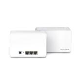 Mercusys - Halo H80X (2-pack) Doble banda (2,4 GHz / 5 GHz) Wi-Fi 6 (802.11ax) Blanco 3 Interno