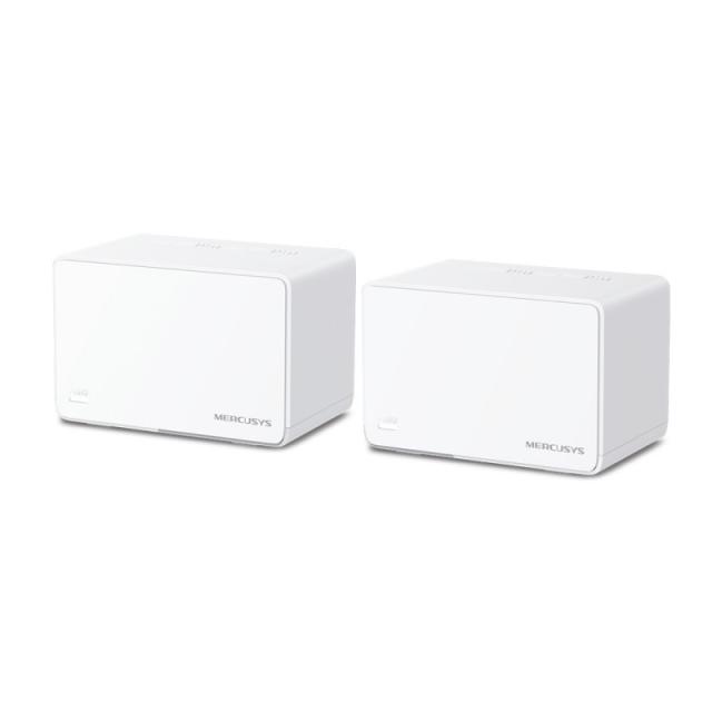 Mercusys - Halo H80X (2-pack) Doble banda (2,4 GHz / 5 GHz) Wi-Fi 6 (802.11ax) Blanco 3 Interno