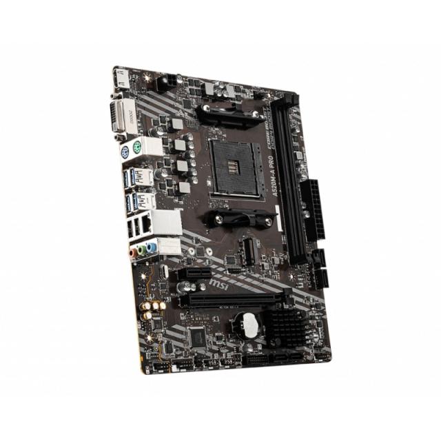 MSI - A520M-A PRO placa base AMD A520 Zócalo AM4 micro ATX