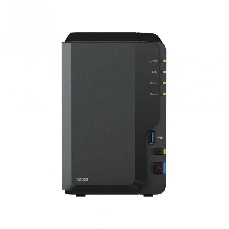 Synology - DiskStation DS223 servidor de almacenamiento NAS Escritorio Realtek RTD1619B 2 GB DDR4