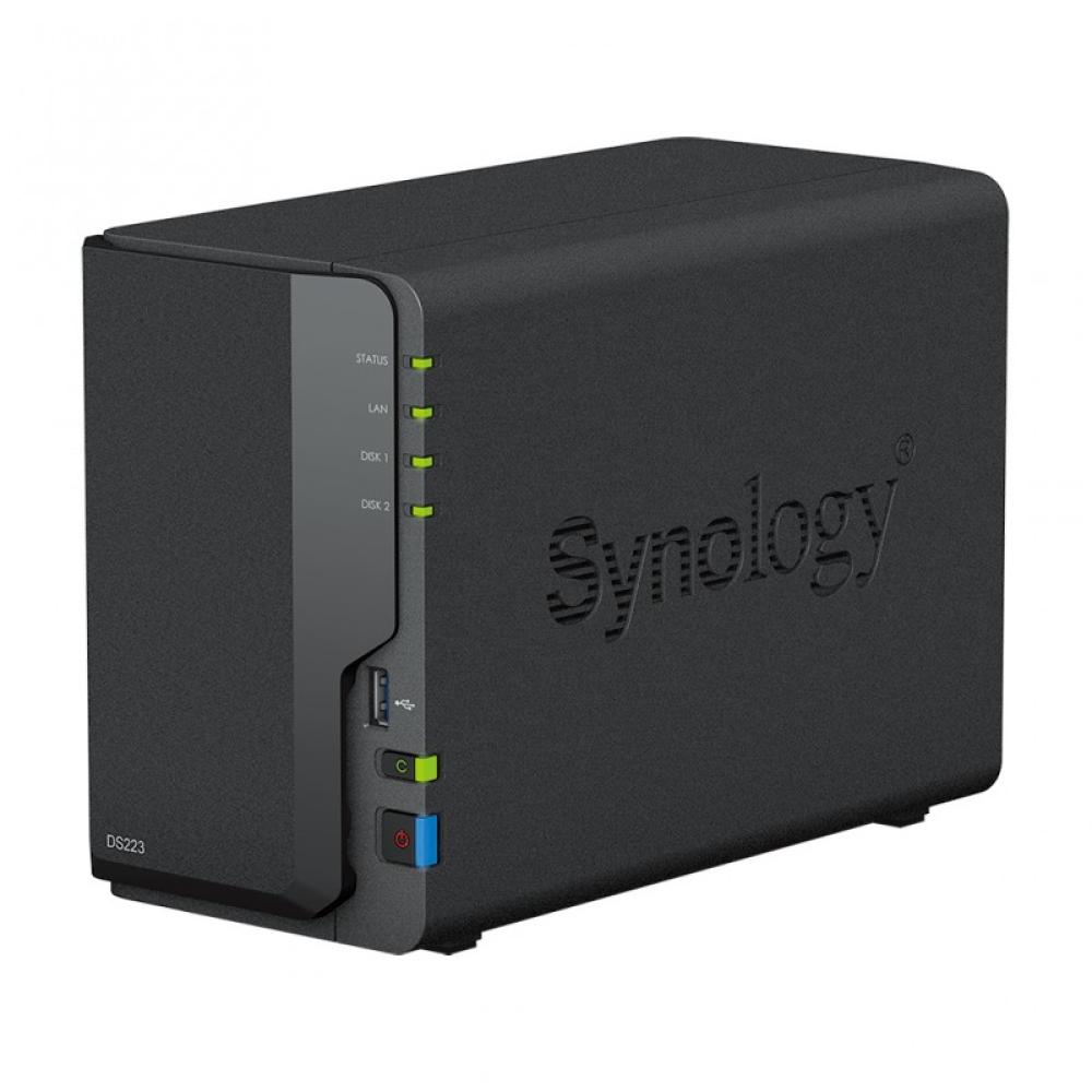 Synology - DiskStation DS223 servidor de almacenamiento NAS Escritorio Realtek RTD1619B 2 GB DDR4