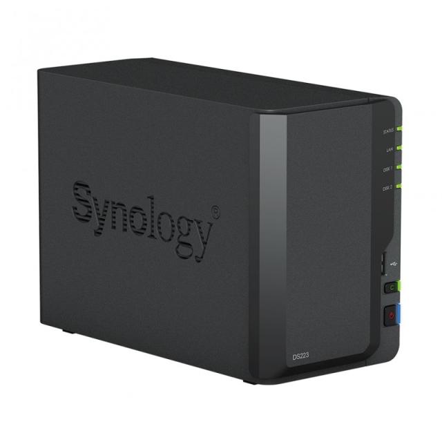 Synology - DiskStation DS223 servidor de almacenamiento NAS Escritorio Realtek RTD1619B 2 GB DDR4