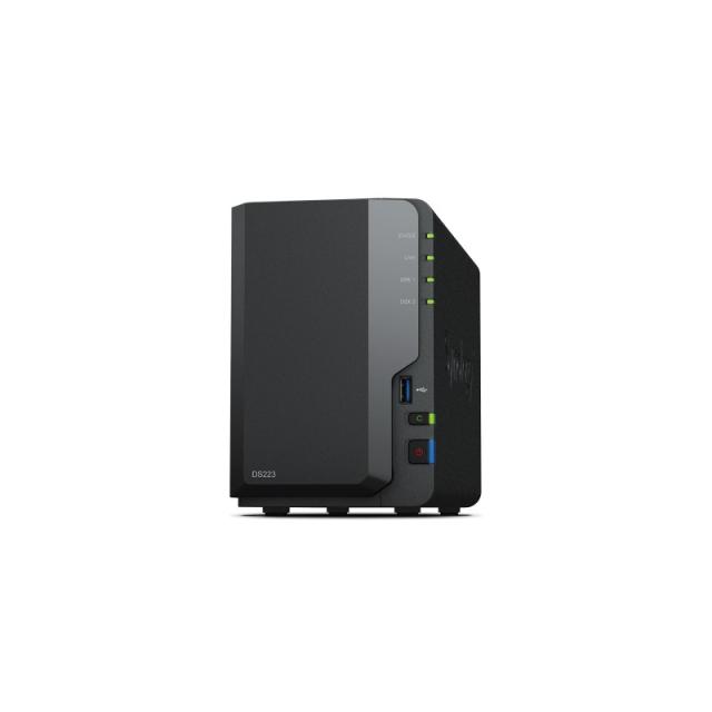 Synology - DiskStation DS223 servidor de almacenamiento NAS Escritorio Realtek RTD1619B 2 GB DDR4