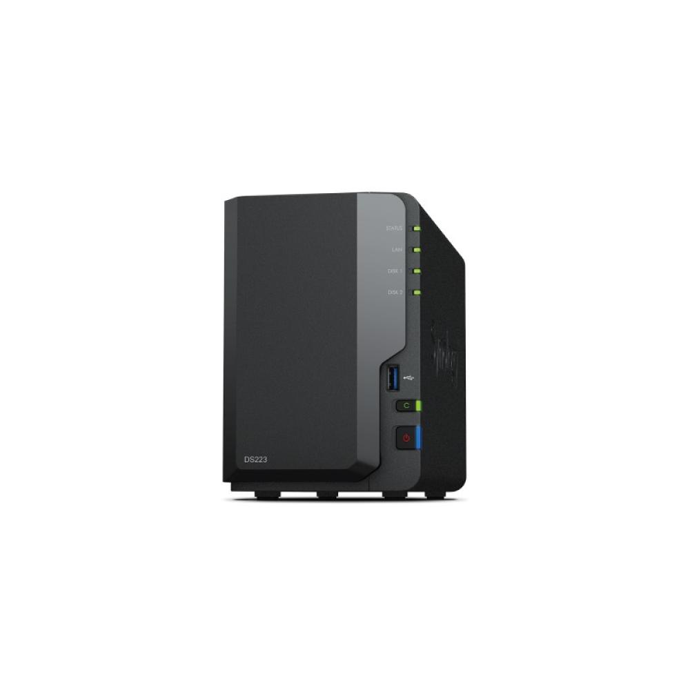 Synology - DiskStation DS223 servidor de almacenamiento NAS Escritorio Realtek RTD1619B 2 GB DDR4