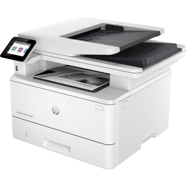 HP - LaserJet Pro 4102dw Inalámbrico Multifunction Blanco y negro Impresora, Fotocopiadora, escáner Dúplex