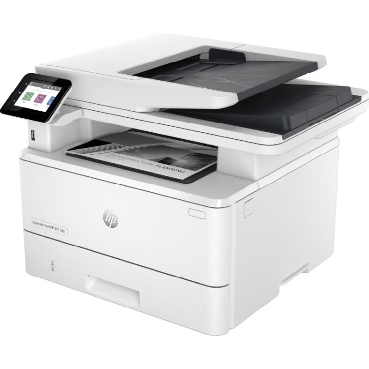HP - LaserJet Pro 4102dw Inalámbrico Multifunction Blanco y negro Impresora, Fotocopiadora, escáner Dúplex