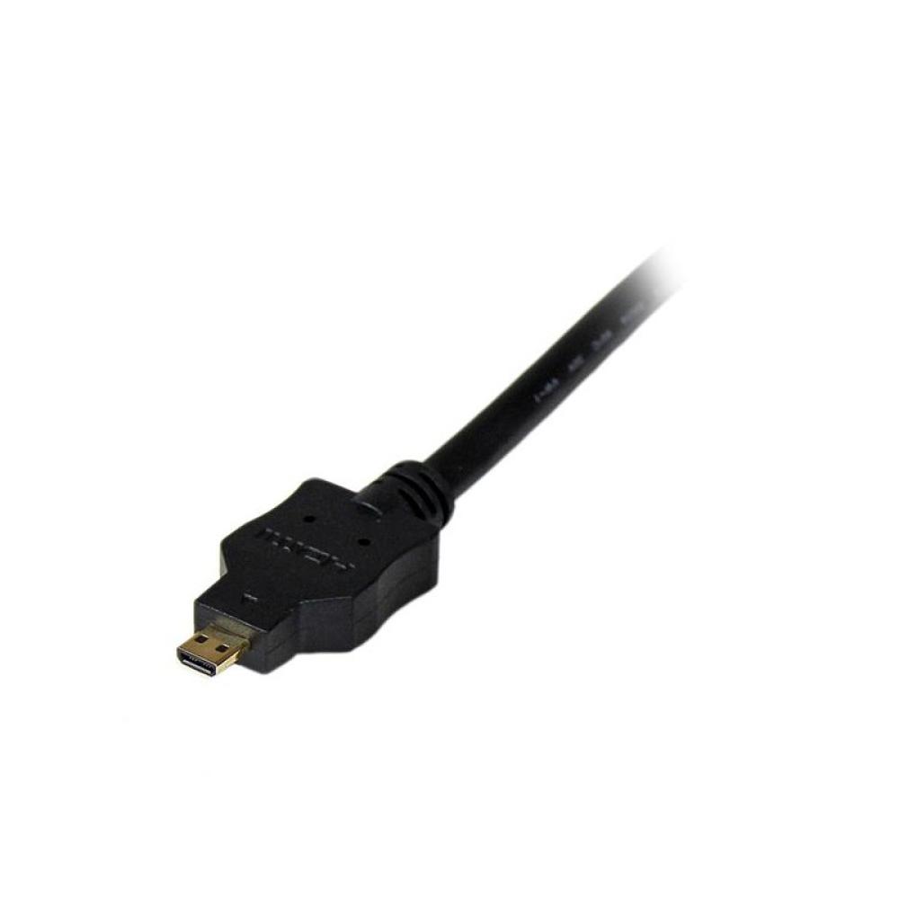 StarTech.com - Cable de 2m Adaptador Conversor Micro HDMI a DVI-D para Tablet y Teléfono Móvil - Convertidor de Vídeo para Dispo
