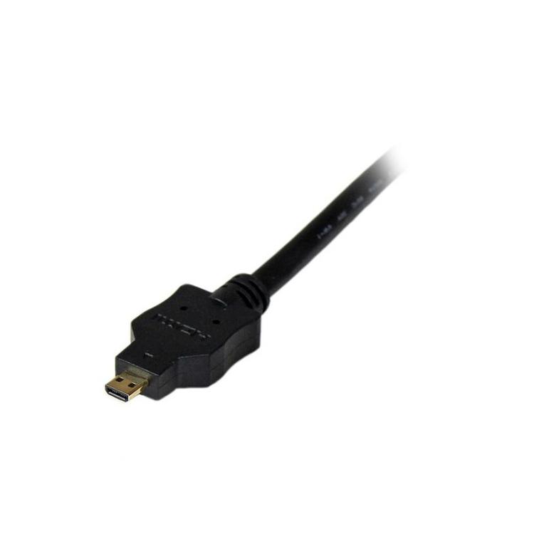 StarTech.com - Cable de 2m Adaptador Conversor Micro HDMI a DVI-D para Tablet y Teléfono Móvil - Convertidor de Vídeo para Dispo