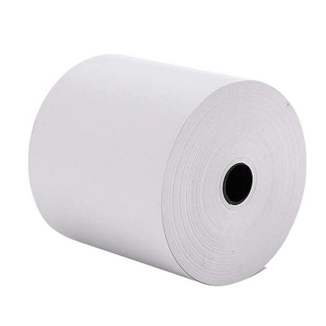 iggual - Pack 5 rollos papel térmico sin BPA 80X80mm