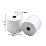 iggual - Pack 5 rollos papel térmico sin BPA 80X80mm
