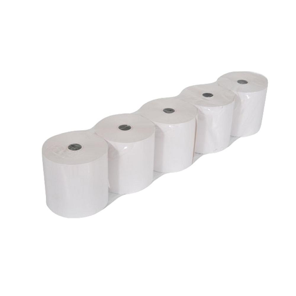 iggual - Pack 5 rollos papel térmico sin BPA 80X80mm