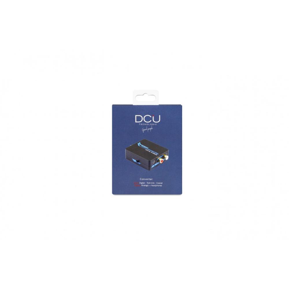 DCU Advance Tecnologic - 30505052 cable de audio TOSLINK RCA Negro, Azul