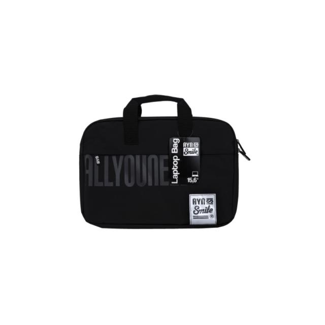 Smile - Maletín Portátil hasta 15.6" Tarpaulin AKIRA Black