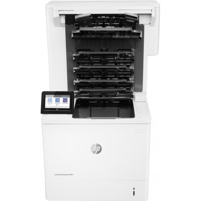 HP - LaserJet Enterprise M611dn Blanco y negro Impresora, Solo Ethernet A doble cara