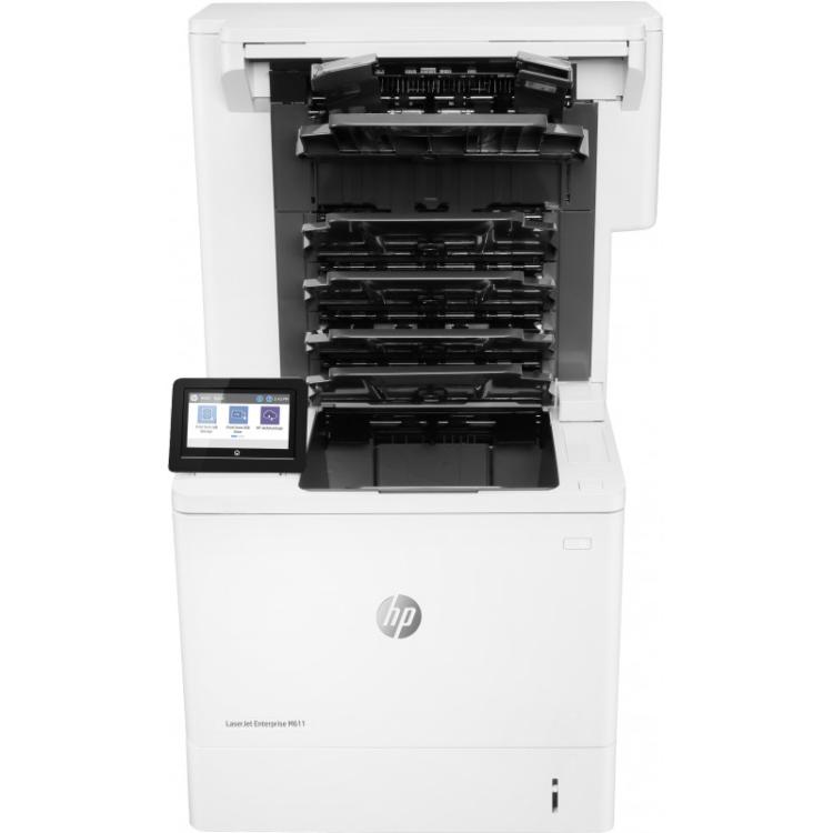 HP - LaserJet Enterprise M611dn Blanco y negro Impresora, Solo Ethernet A doble cara